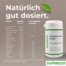 Lade das Bild in den Galerie-Viewer, Gedächtnis-Power-Kapseln