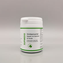 Lade das Bild in den Galerie-Viewer, Grünlippmuschel-Kapseln mit Vitaminen für Hunde