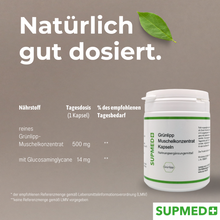 Lade das Bild in den Galerie-Viewer, Grünlipp-Muschelkonzentrat-Kapseln