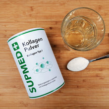Lade das Bild in den Galerie-Viewer, SUPMED Kollagen Pulver 400g
