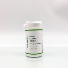 Lade das Bild in den Galerie-Viewer, Vitamin-K2-und-D3-Tabletten